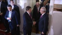 Davutoğlu-Kılıçdaroğlu Görüşmesi Sona Erdi