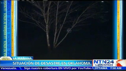 Obama declara situación de desastre en Oklahoma por temporal de invierno