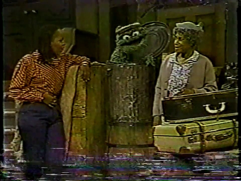 Classic Sesame Street Grandmas Vegetable Stand