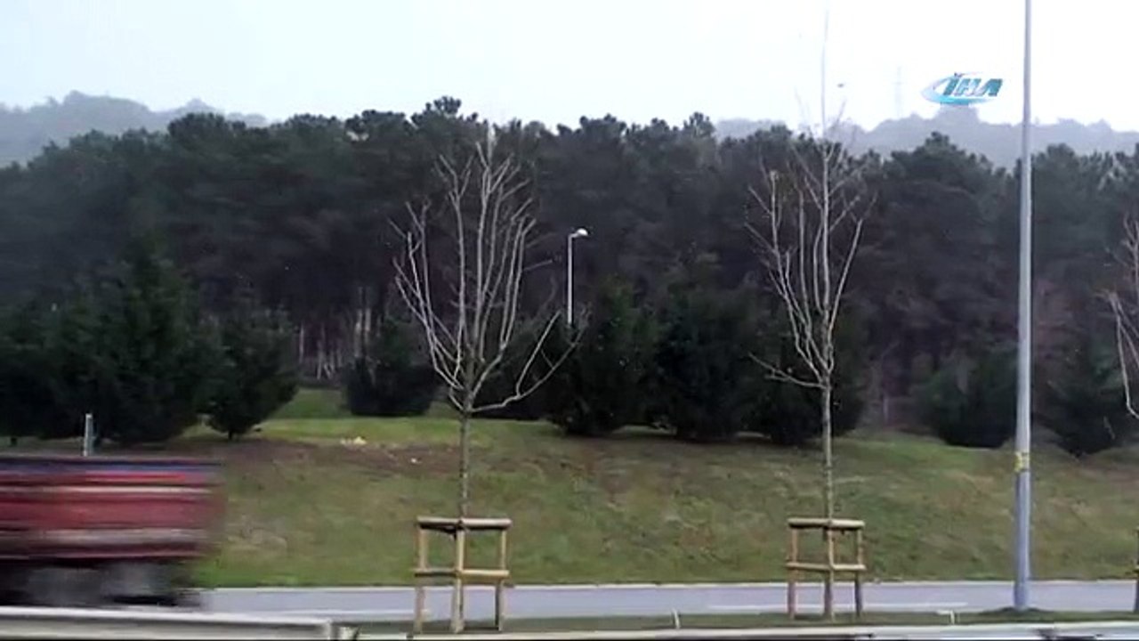 İstanbula beklenen kar geldi