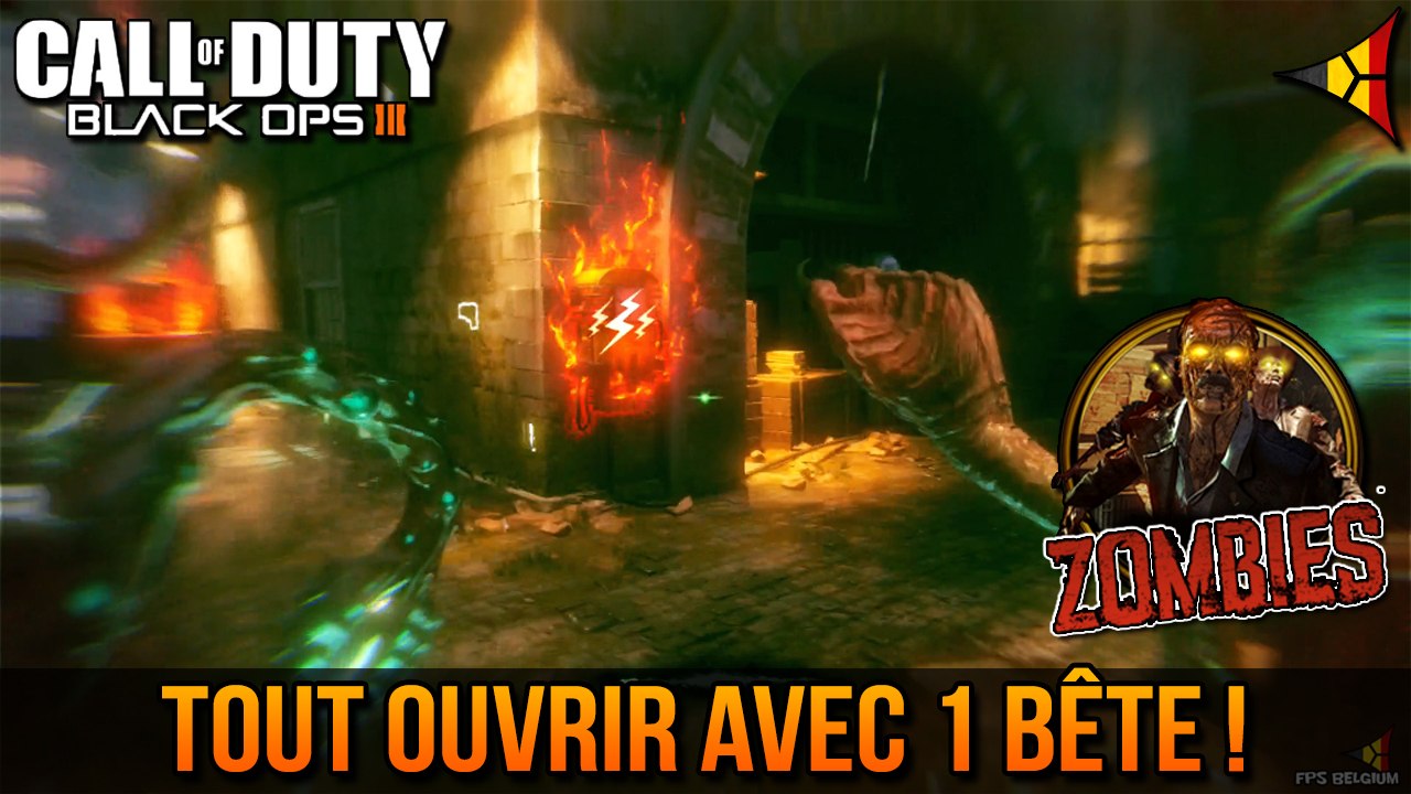 BO3 Zombie - Ouvrir CHAQUE DISTRICT avec 1 BÊTE !  - TUTO Shadows of Evil | FPS Belgium