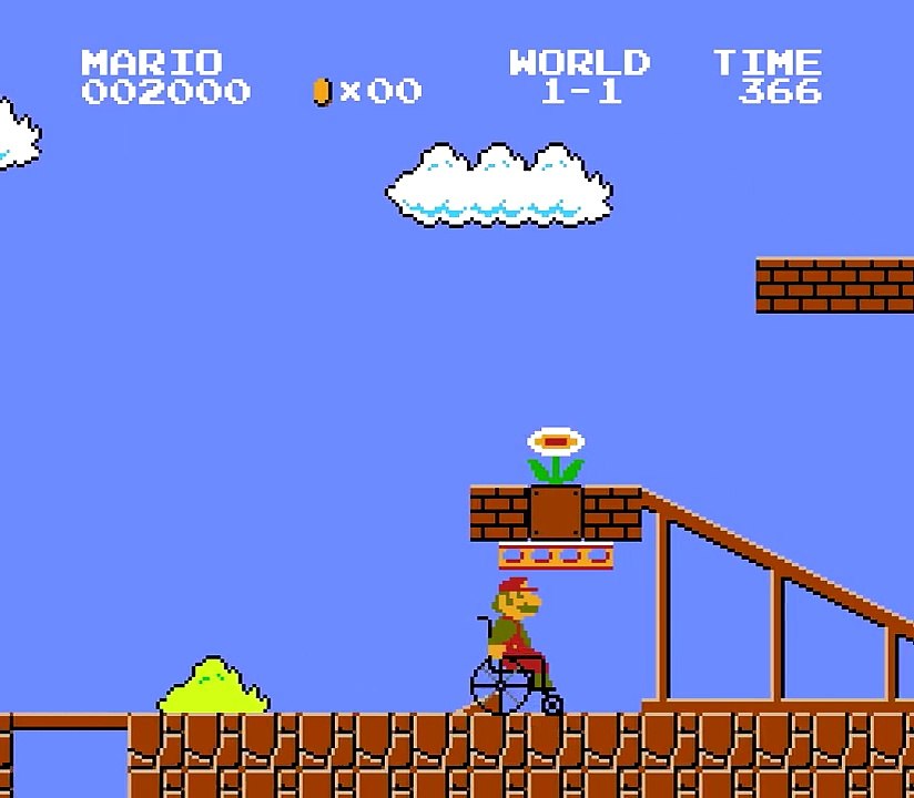 L'excellente animation Super Mario pour sensibiliser sur l'accès aux handicapés