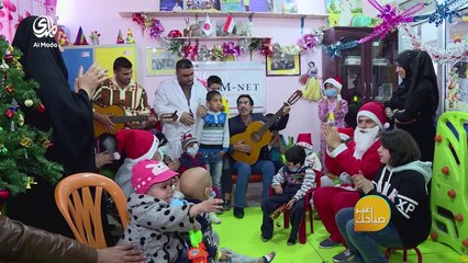 تقرير يزن ساجد (توزيع الهدايا على امراض السرطان)