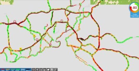 Kar İstanbul Teslim Aldı, Trafik Durma Noktasına