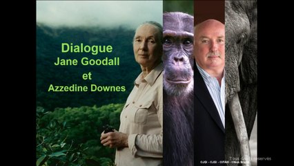 Dialogue entre Jane Goodall et Azzedine Downes
