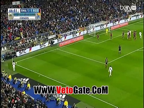 كريستيانو رونالدو يتقدم بهدف طائر لريال مدريد فى ريال سوسييداد