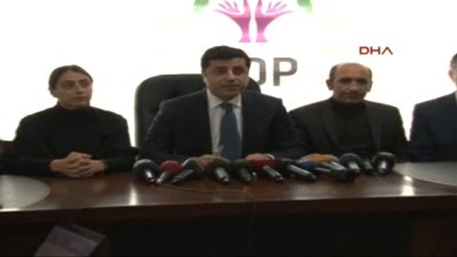 Diyarbakır- Selahattin Demirtaş Açıklamalarda Bulundu -1