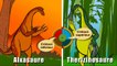 Le Therizinosaure Le Dictionnaire sur les dinosaures Dessin ANM éducatif vidéo