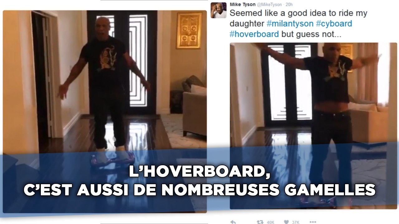 L'hoverboard, c'est aussi de nombreuses gamelles!