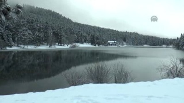 Abant ve Gölcük'te Kar Yağışı