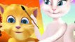 Rain Rain Go Away & Funny Cats Talking Angela & Ginger Kids Songs | Popular Nursery Rhymes