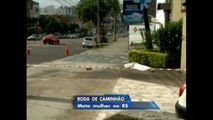 Mulher morre após ser atingida por roda de caminhão em Porto Alegre