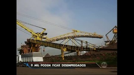Usiminas reduz operação no litoral de SP e ameaça 9 mil empregos