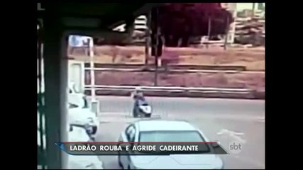 Ladrão rouba e agride cadeirante no interior de São Paulo
