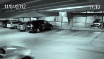 Strange Creature Caught on CCTV Camera in Parking