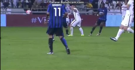 1st Half Goals Inter 0-1 Paris Saint Germain 30-12-2015 Friendly Match