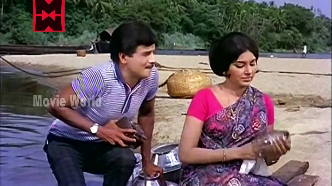 Nadhi | Malayalam Classic Movie 1969 | Sharada With Prem Nazir Scene [HD]