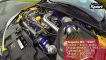 Renault Mégane RS 500 PS : insane acceleration (Motorsport)