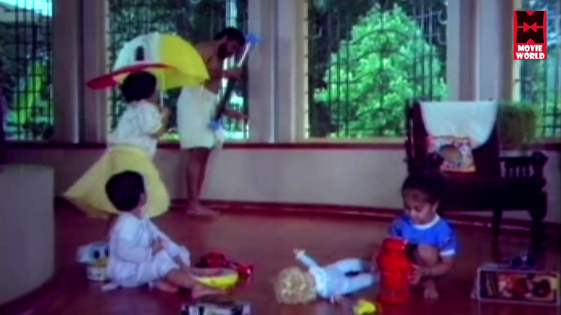 ⁣Urvashi With Jayaram Romance Scene - Malootty Malayalam Movie