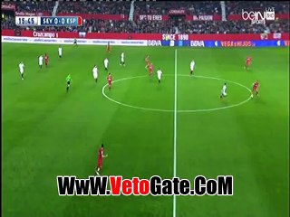 "اشبيلية"يتقدم بثنائيه فى شباك "اسبانيول" بالشوط الاول