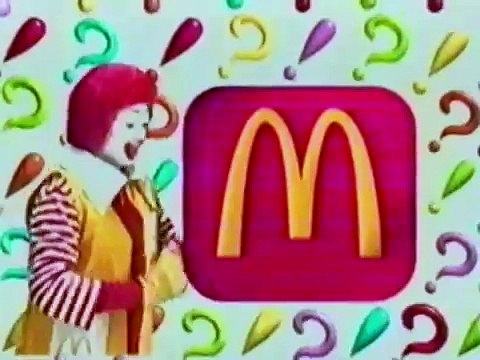【CM】マクドナルド ハッピーセット マックビックリマシーン（1999年）