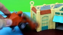 Disney Pixar Cars Screamin Banshee COLOSSUS XXL Frank take on Lightning McQueen Mater Just4fun290