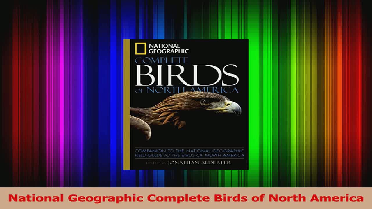 National Geographic Complete Birds of North America Download