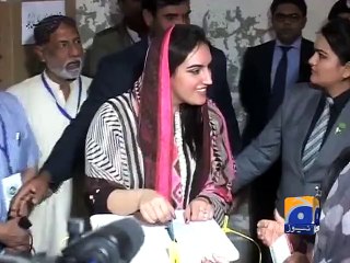 Bakhtawar Bhutto casts first vote ever
