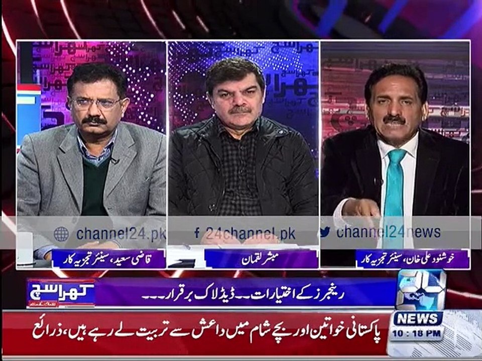 Khushnood Ali talks about Character of ruling class