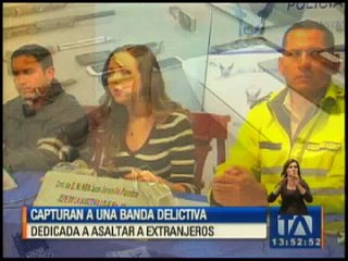 Capturan a supuesta banda delictiva en Loja