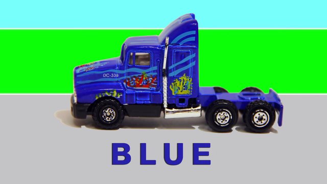 Toy Car Clown Cars & Trucks Learn Colors! Videos for Kids