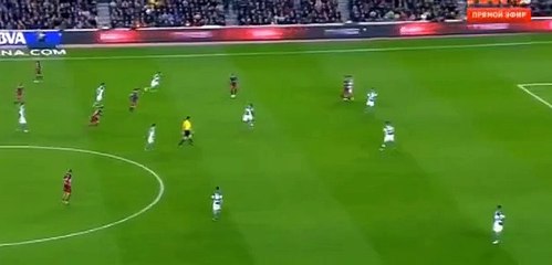 Lionel Messi amazing  Goal - Barcelona 2 - 0 Betis - 30-12-2015