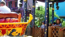 embarquée Les Tapis Volants - Flying Carpets over Agrabah  Disneyland Paris - On Ride - HD le