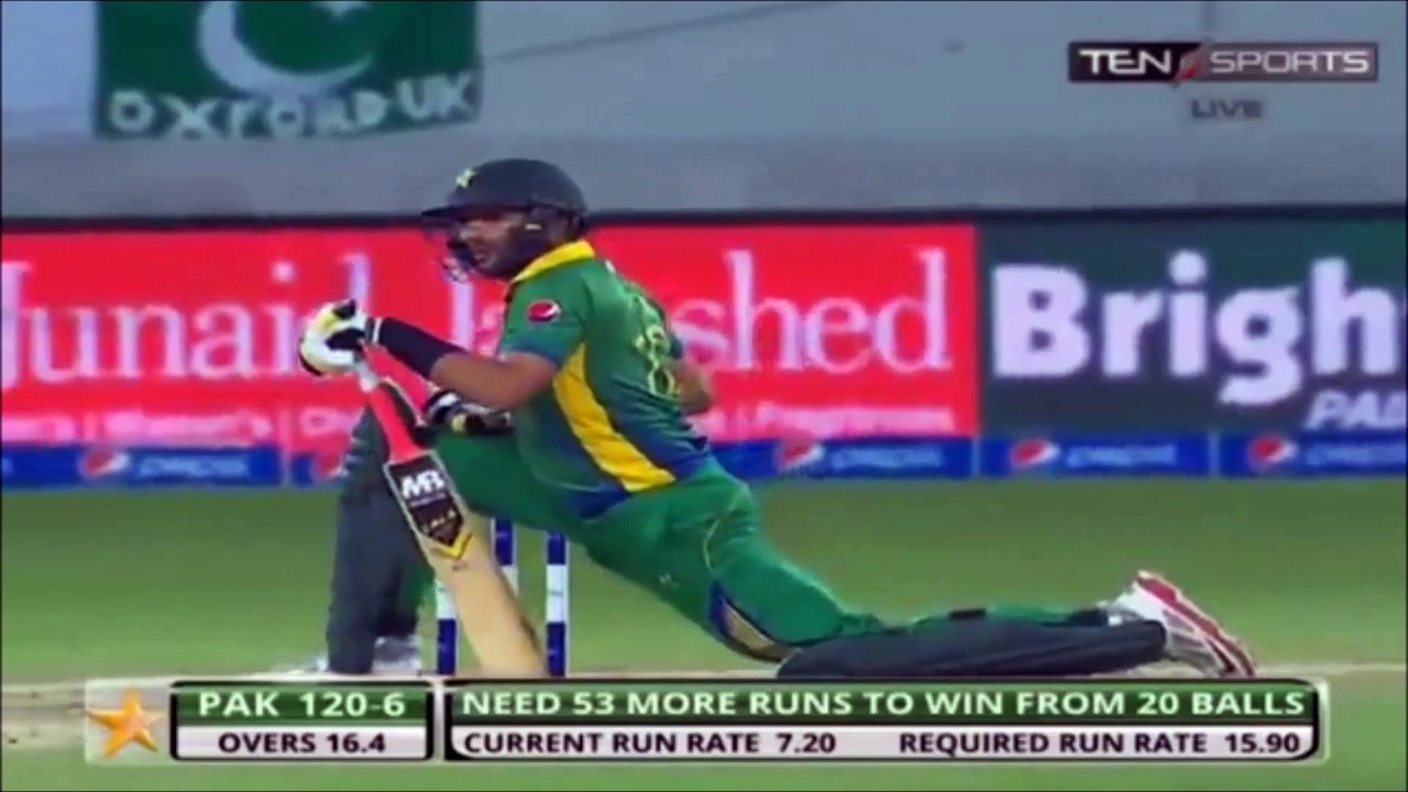 Shahid Afridi 24 off 8 vs England