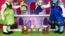 Frozen Mini Movie New 2015 – Elsa and Anna Toys in Dolls House – Frozen Dolls Videos