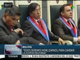 Evo Morales agradece compromiso de abogados bolivianos