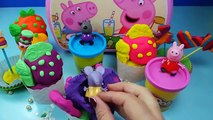 peppa pig peppa pig and friends play doh ice cream shop surprise eggs peppa pig play doh lollipop