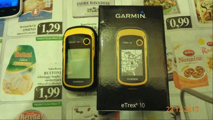 Unboxing + recensione Garmin eTrex 10