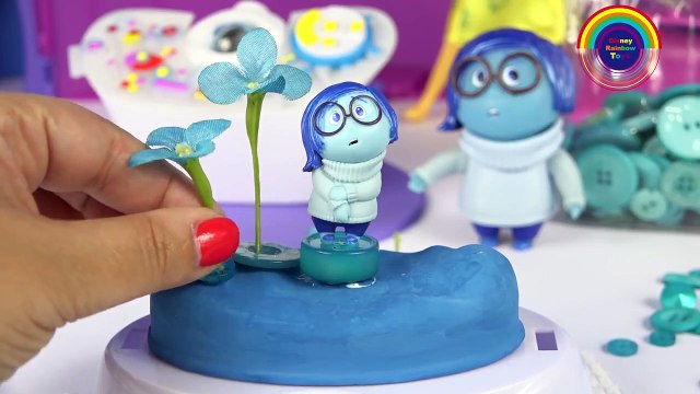 Sadness INSIDE OUT GLITTER GLOBES SADNESS Disney Toys Character Blue World How to Make Your Own