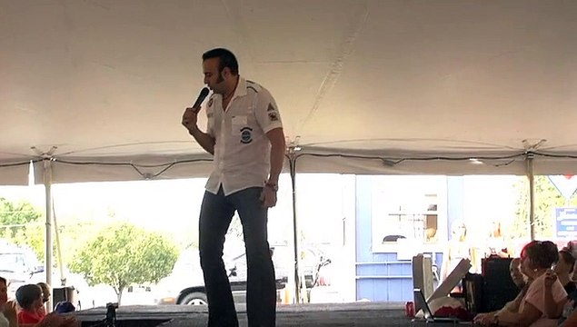 Mario Kombou sings 'Let Me Be there' Elvis Week 2011