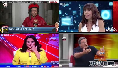 Ainda dizem que a televisão portuguesa não tem piada...