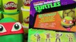 Giant PLAY DOH TMNT Surprise egg The Mutant Ninja turtles big egg and toys