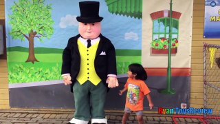 Thomas and Friends DAY OUT WITH THOMAS 2015 Train ride for kids Sir Topham Hatt Ryan ToysR