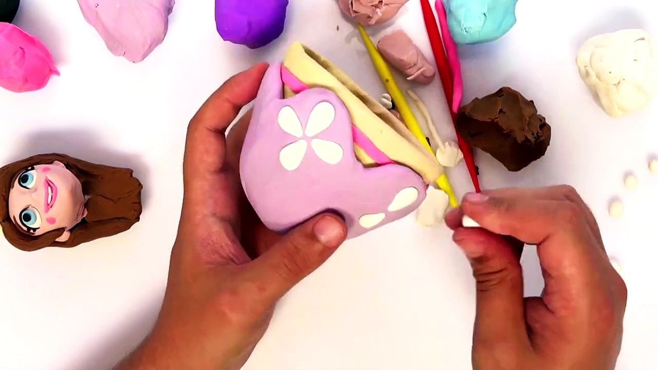 Sofia the First Play Doh clay. How to make Princesa Sofia Disney princess