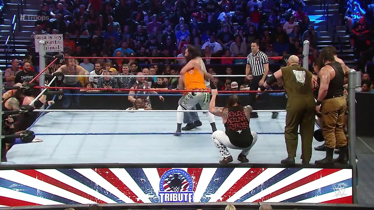16-Man Tag Team Match- WWE Tribute to the Troops december 30 2015 - Entertainment