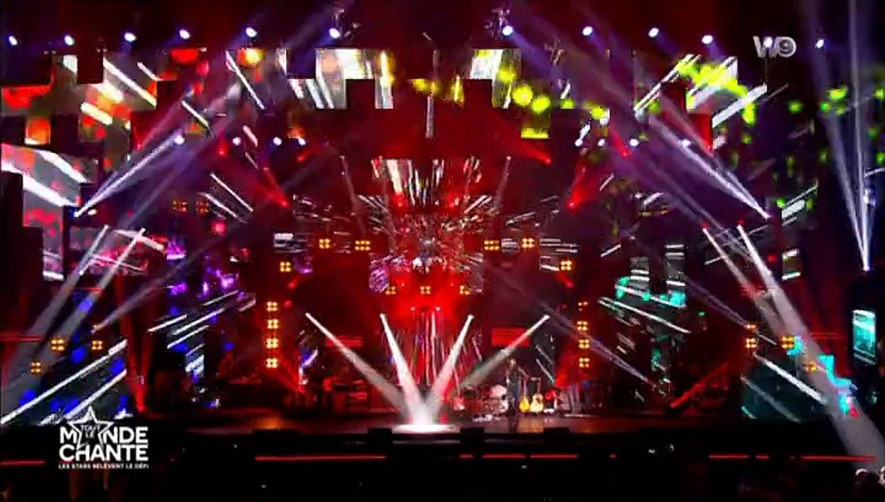 shy'm sur la W9 dans monde chante le 31/12/2015