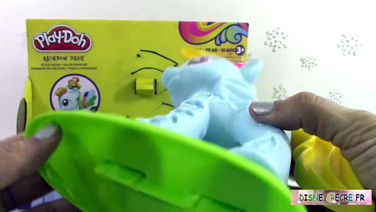 Pâte à modeler My Little Pony Chevelure De Rêve ♥ Rainbow Dash Salon Branché