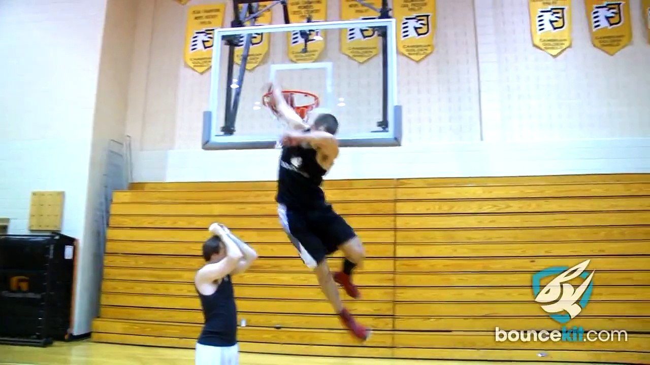 New CRAZY Dunk By 6'1 Jordan Kilganon! "Scorpion" Dunk!