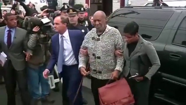 Bill Cosby arrives at court to face sexual assault charges