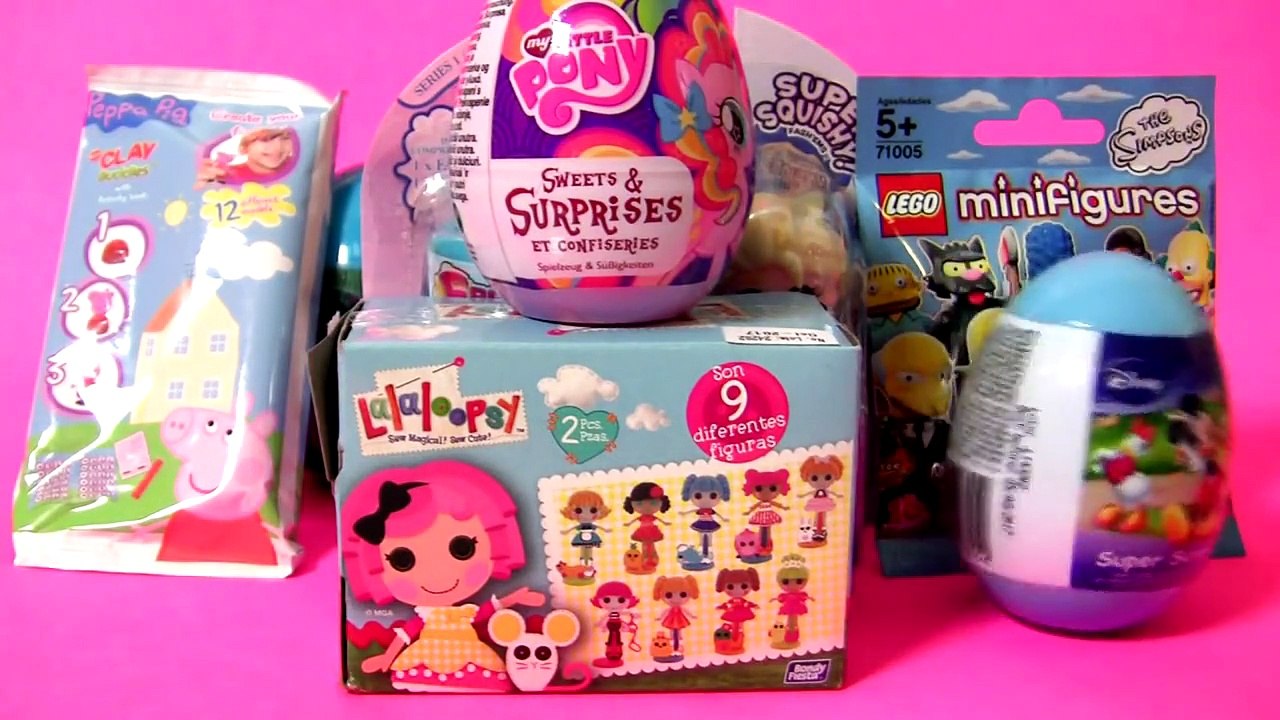 Kung Fu Panda Surprise Eggs Disney Pixar Monsters University Play Doh Clay Buddies Kinder